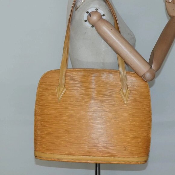 LOUIS VUITTON Epi Lussac Shoulder Bag Yellow M52289 LV Auth BA4449 - Picture 14 of 16